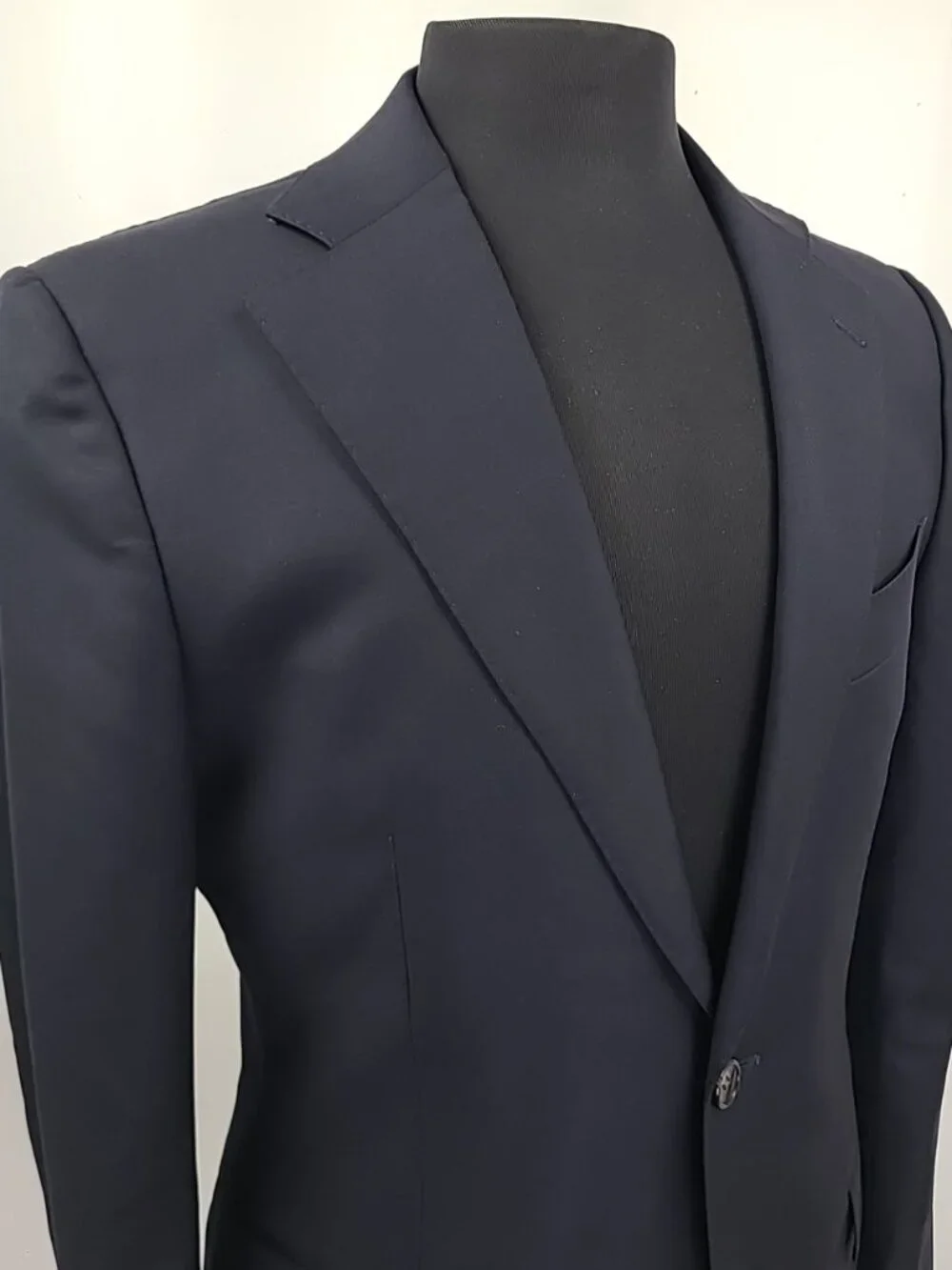 Suitsupply Lazio Slim Fit Super 110'S Wool Navy Blazer Jacket Men’s 38R